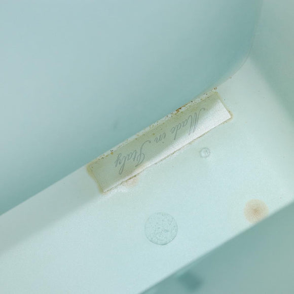 CHANEL Tote Bag Rubber Green CC Auth BA10618