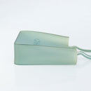 CHANEL Tote Bag Rubber Green CC Auth BA10618-4