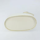 Salvatore Ferragamo Vala Shoulder Bag Leather White Silver Auth BA10620-10