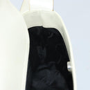Salvatore Ferragamo Vala Shoulder Bag Leather White Silver Auth BA10620-18