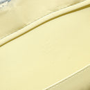 LOUIS VUITTON Monogram Vernis Columbus Tote Bag Lime Yellow M91047 Auth BA10623-18