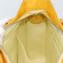 LOUIS VUITTON Monogram Vernis Columbus Tote Bag Lime Yellow M91047 Auth BA10623-19