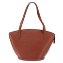LOUIS VUITTON Epi Saint Jacques Shopping Bag Brown M52263 LV Auth BA10630-13