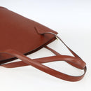 LOUIS VUITTON Epi Saint Jacques Shopping Bag Brown M52263 LV Auth BA10630-7