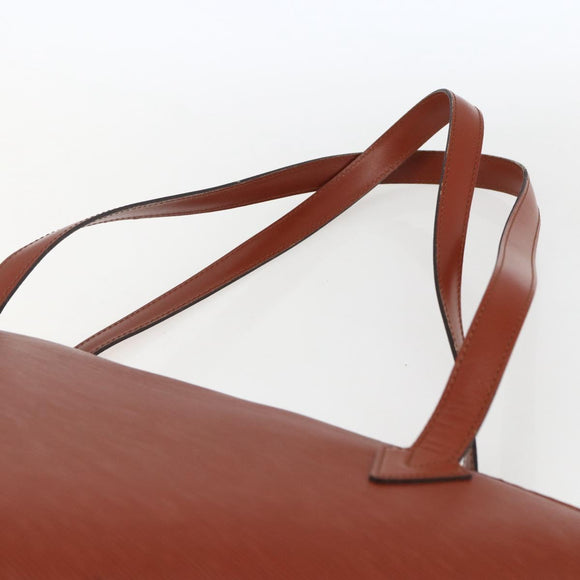 LOUIS VUITTON Epi Saint Jacques Shopping Bag Brown M52263 LV Auth BA10630