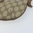 GUCCI GG Supreme Shoulder Bag PVC Beige Gold 904 02 020 Auth BA10634-10