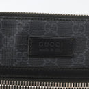 GUCCI GG Supreme Sherry Line Shoulder Bag PVC Black Silver 523599 Auth BA10640-18