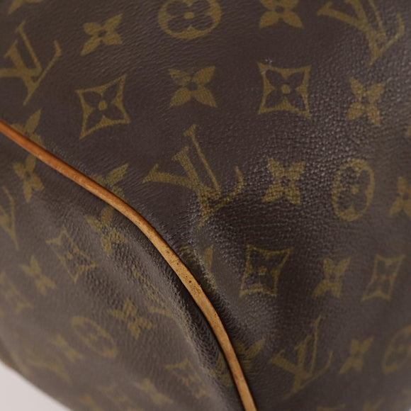 LOUIS VUITTON Monogram Sac Souple 45 Boston Tas M41624 LV Auth BA10643