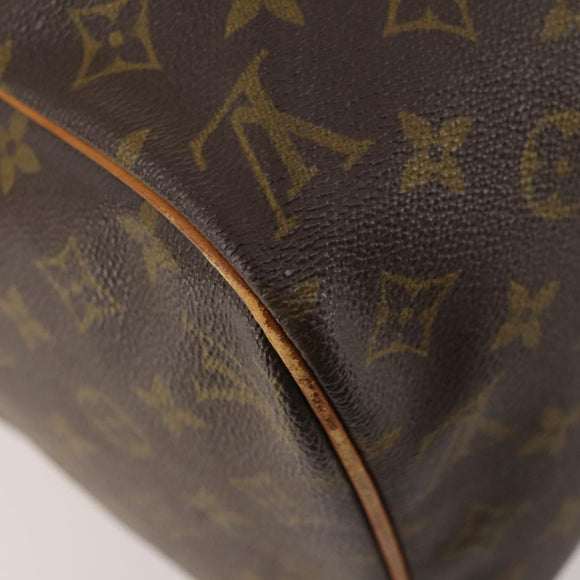 LOUIS VUITTON Monogram Sac Souple 45 Boston Tas M41624 LV Auth BA10643