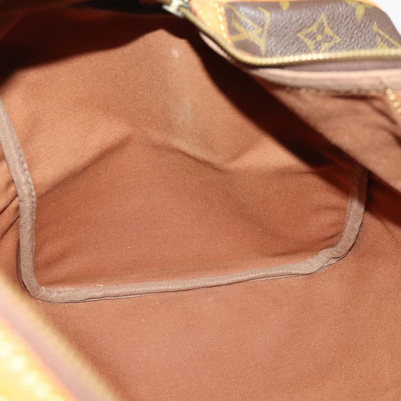LOUIS VUITTON Monogram Sac Souple 45 Boston Tas M41624 LV Auth BA10643