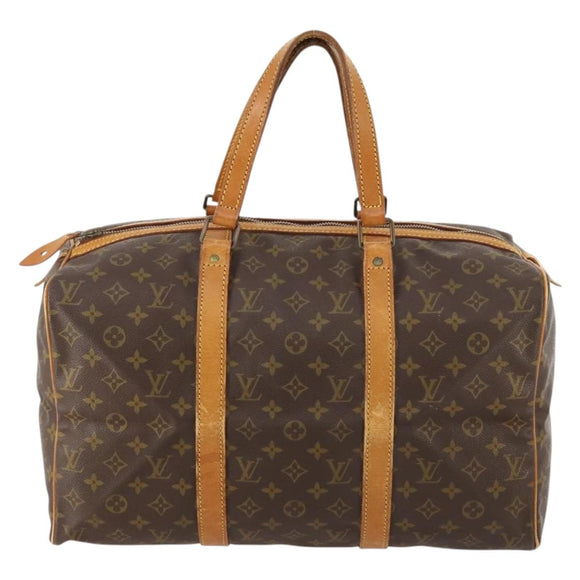 LOUIS VUITTON Monogram Sac Souple 45 Boston Tas M41624 LV Auth BA10643