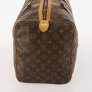 LOUIS VUITTON Monogram Sac Souple 45 Boston Tas M41624 LV Auth BA10643-4