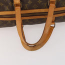 LOUIS VUITTON Monogram Sac Souple 45 Boston Tas M41624 LV Auth BA10643-7