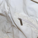 CHANEL New Travel Line Tote Bag Nylon Beige Silver CC Auth BA10644-19