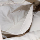CHANEL New Travel Line Tote Bag Nylon Beige Silver CC Auth BA10644-20