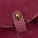 GUCCI Bamboo Backpack Suede Pink Gold 003 58 0030 Auth BA10647-16