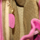 GUCCI Bamboo Backpack Suede Pink Gold 003 58 0030 Auth BA10647-19