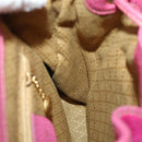 GUCCI Bamboo Backpack Suede Pink Gold 003 58 0030 Auth BA10647-20