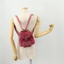 GUCCI Bamboo Backpack Suede Pink Gold 003 58 0030 Auth BA10647-28