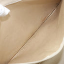 CHANEL Tote Bag Caviar Skin White CC Auth BA10649-20