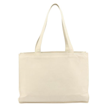 CHANEL Tote Bag Caviar Skin White CC Auth BA10649 - 0