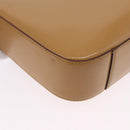 GUCCI Shoulder Bag Leather Brown Silver 001 3812 Auth BA10652-16