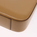 GUCCI Shoulder Bag Leather Brown Silver 001 3812 Auth BA10652-17