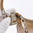 GUCCI Shoulder Bag Leather Brown Silver 001 3812 Auth BA10652-19