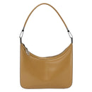 GUCCI Shoulder Bag Leather Brown Silver 001 3812 Auth BA10652-13