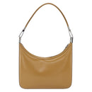 GUCCI Shoulder Bag Leather Brown Silver 001 3812 Auth BA10652-2