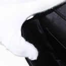 SAINT LAURENT Shoulder Bag Velor Black Gold Auth BA10655-18