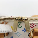 LOUIS VUITTON Monogram Multicolor Alma Hand Bag White M92647 LV Auth BA10658-10