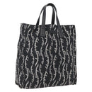 Salvatore Ferragamo Tote Bag Nylon Black Auth BA10660V-1