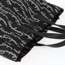 Salvatore Ferragamo Tote Bag Nylon Black Auth BA10660V-6