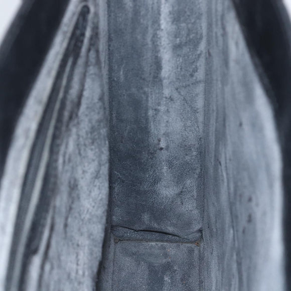 LOUIS VUITTON Epi Sac Plat Handtasche Schwarz M59082 LV Auth BA10662