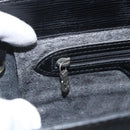 LOUIS VUITTON Epi Sac Plat Handtasche Schwarz M59082 LV Auth BA10662-20