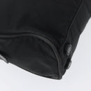 PRADA Hand Bag Nylon Black Silver Auth BA10663-12