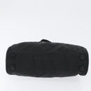 PRADA Hand Bag Nylon Black Silver Auth BA10663-9
