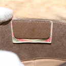 GUCCI GG Supreme Web Sherry Line Bag PVC Beige Gold 904 02 047 Auth BA10668-16