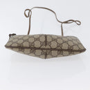 GUCCI GG Supreme Web Sherry Line Bag PVC Beige Gold 904 02 047 Auth BA10668-9