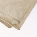 CHANEL Matelasse Ketten-Umhängetasche Lammleder Beige Gold CC Auth BA10672-16