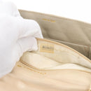 CHANEL Matelasse Ketten-Umhängetasche Lammleder Beige Gold CC Auth BA10672-11