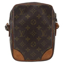LOUIS VUITTON Monogram Danube Schoudertas M45266 LV Auth BA10679-2