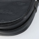 LOUIS VUITTON Epi Jeune Fille MM Shoulder Bag Black M52152 LV Auth BA10681-16