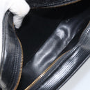 LOUIS VUITTON Epi Jeune Fille MM Shoulder Bag Black M52152 LV Auth BA10681-10