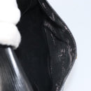 LOUIS VUITTON Epi Jeune Fille MM Shoulder Bag Black M52152 LV Auth BA10681-23