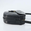 LOUIS VUITTON Epi Jeune Fille MM Shoulder Bag Black M52152 LV Auth BA10681-3