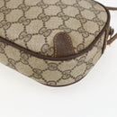 GUCCI GG Supreme Web Sherry Line Bag PVC Beige Gold 89 02 066 Auth BA10683-12