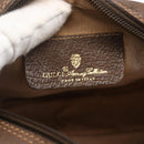 GUCCI GG Supreme Web Sherry Line Bag PVC Beige Gold 89 02 066 Auth BA10683-15
