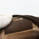 GUCCI GG Supreme Web Sherry Line Bag PVC Beige Gold 89 02 066 Auth BA10683-19